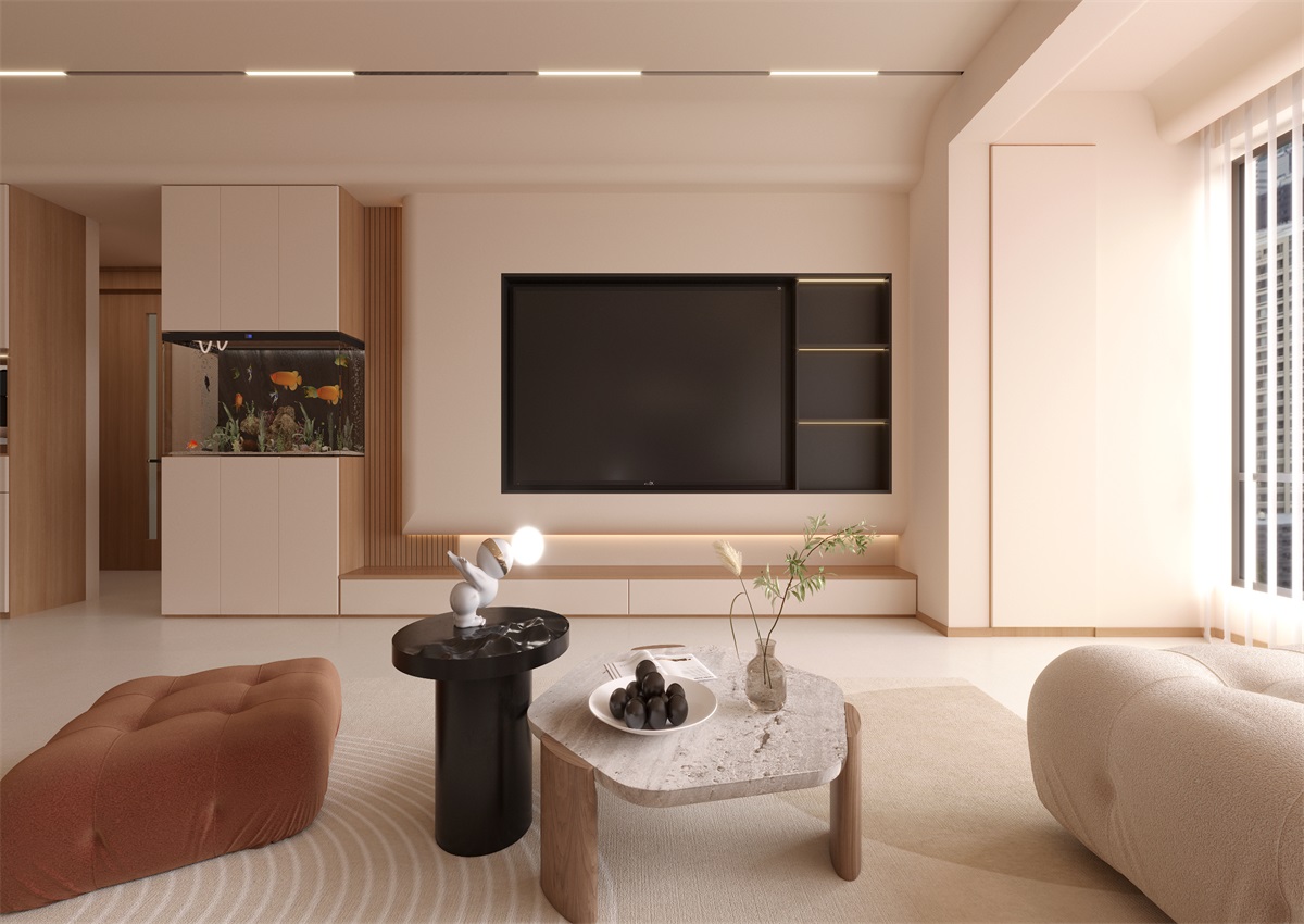 中海九樾143㎡ | 原木奶油風(fēng)的家，越看越愛！