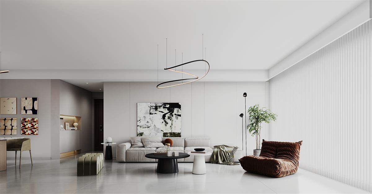 寧房云筑129㎡ | 裝修的盡頭原來(lái)是極簡(jiǎn)！家越簡(jiǎn)單越高級(jí)~