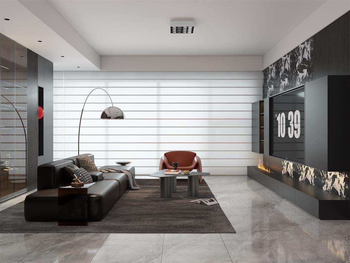 萬(wàn)科錦曜 | 暗黑美學(xué)天花板！他家129㎡意式風(fēng)太驚艷了！