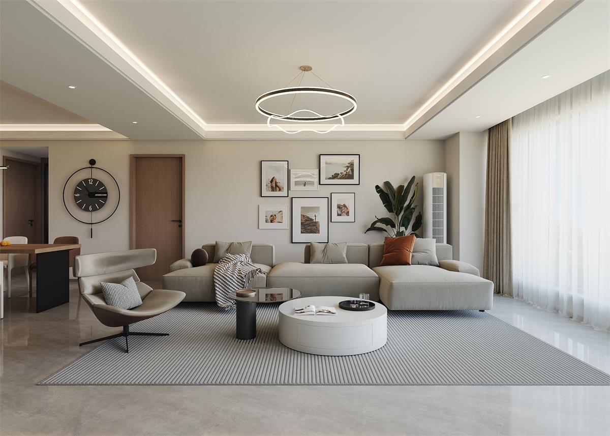 中海華樾 | 萬(wàn)萬(wàn)沒(méi)想到！這個(gè)130㎡簡(jiǎn)約風(fēng)的家，讓幸福感飆升！