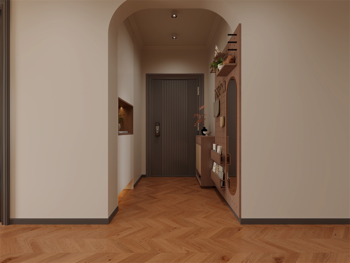 閱海萬家110㎡ | 奇葩戶型爆改中古風(fēng)治愈美家！推門第一眼就驚艷！