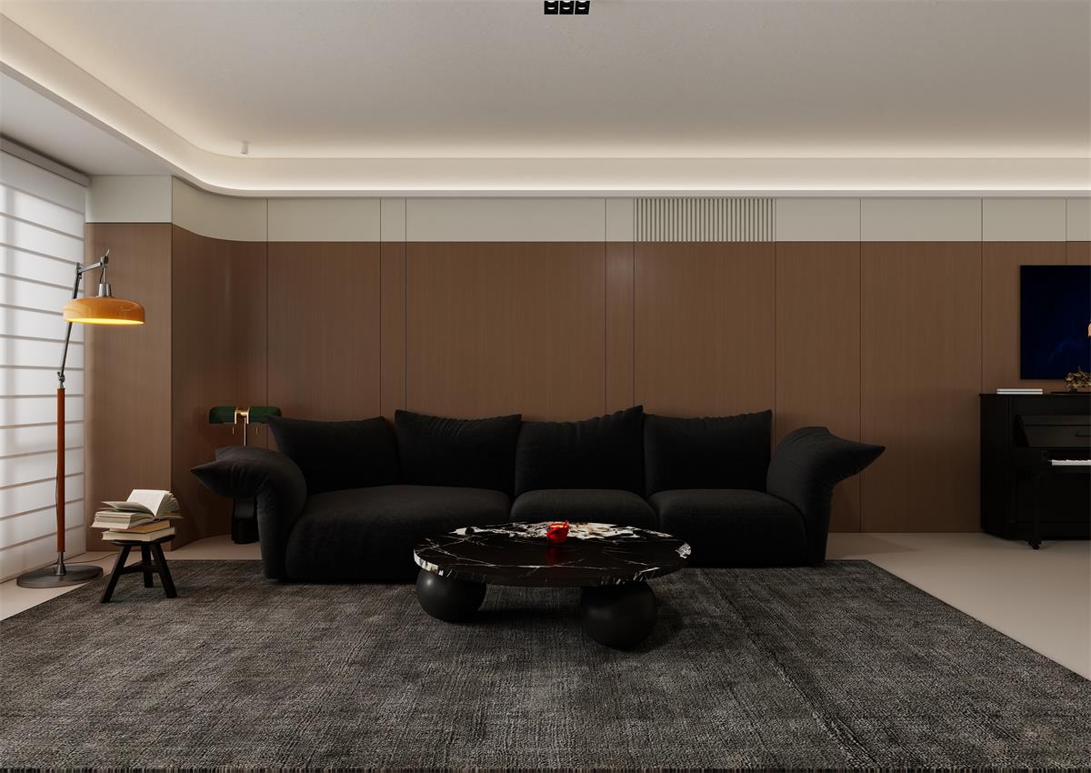 中海海樾133㎡ | 素雅又顯貴的意式極簡(jiǎn)家