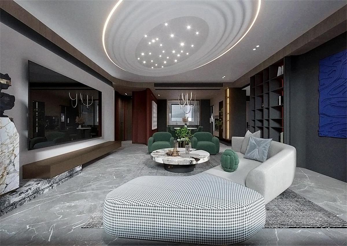 中海九樾143㎡ | 你不敢嘗試的暗黑系混搭風(fēng)，到底有多炫酷？！