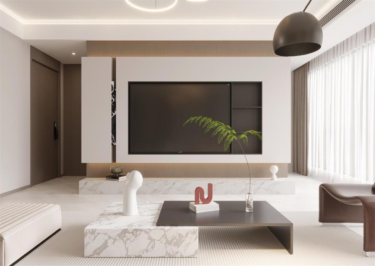 萬科錦曜143㎡ | 中性色調(diào)的自然風之家，慢生活的氛圍徹底治愈我了！