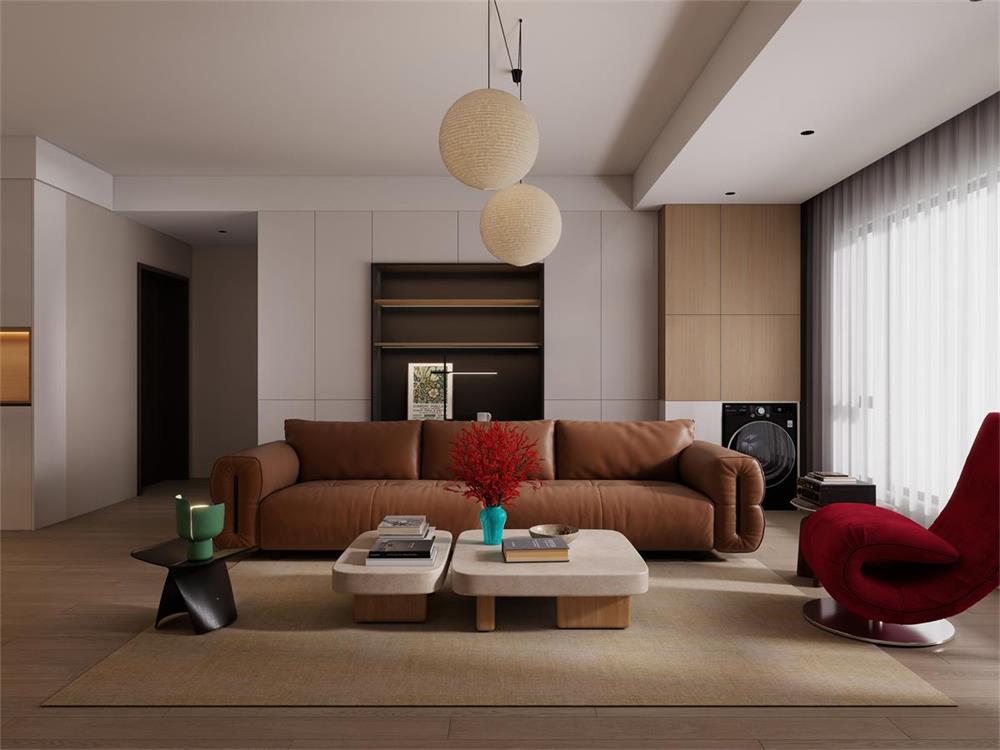 萬科翡翠湖望149㎡ | 時(shí)髦度拉滿的混搭風(fēng)！這個(gè)家美得一點(diǎn)都不低調(diào)