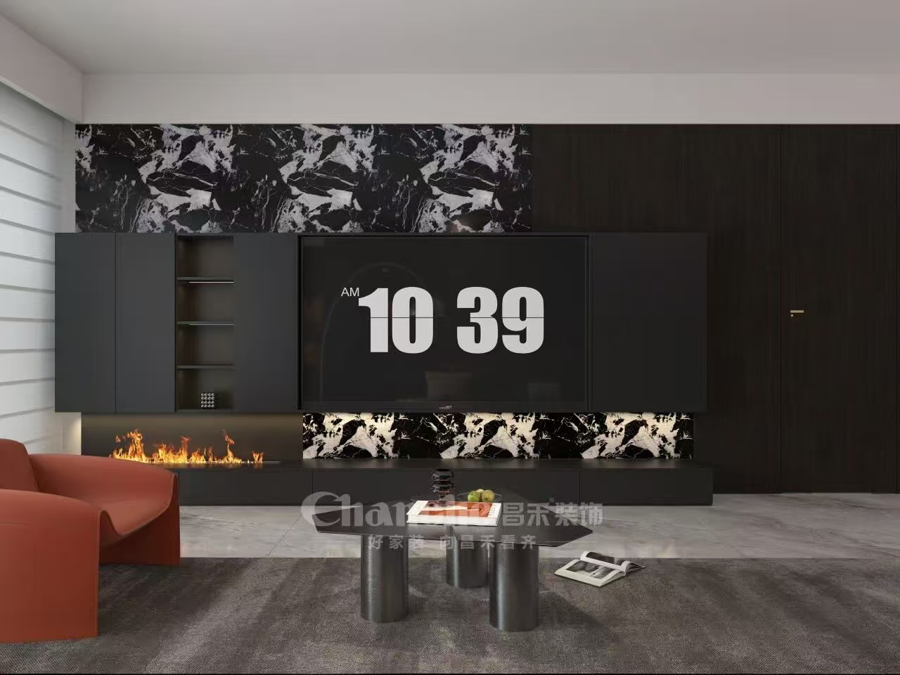 萬科錦曜129㎡ | 當初全家都反對的黑色系極簡風，幸好我堅持到底！