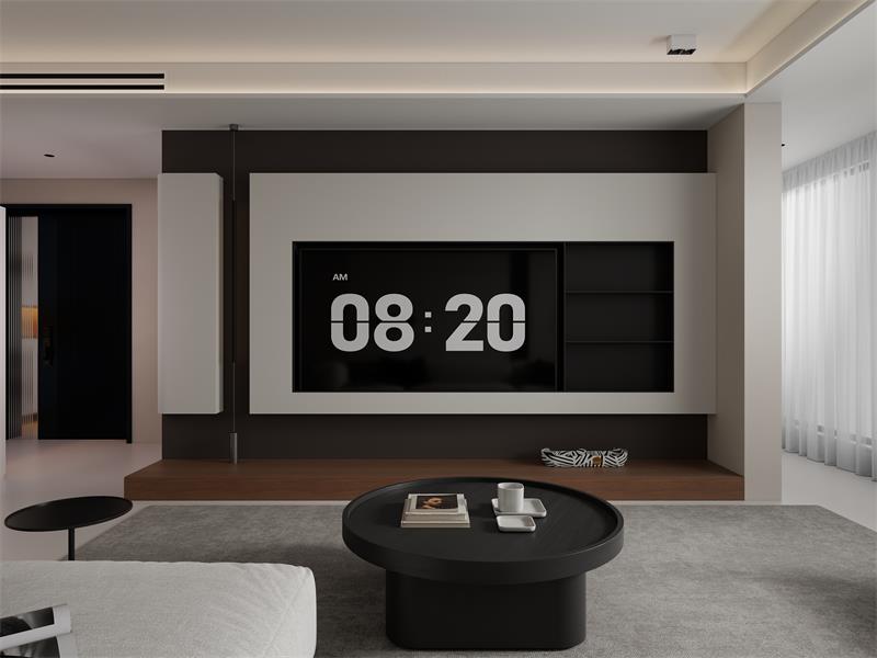 北郡府136㎡ | 不跟風(fēng)、不網(wǎng)紅，這個(gè)高智感的意式極簡(jiǎn)家，百看不厭！