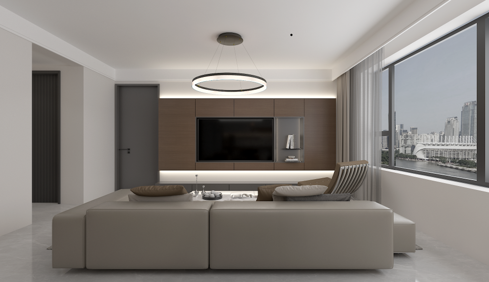 金宇鳳語庭105㎡ | 花小錢辦大事！小戶型+簡約黑白灰著實(shí)驚艷